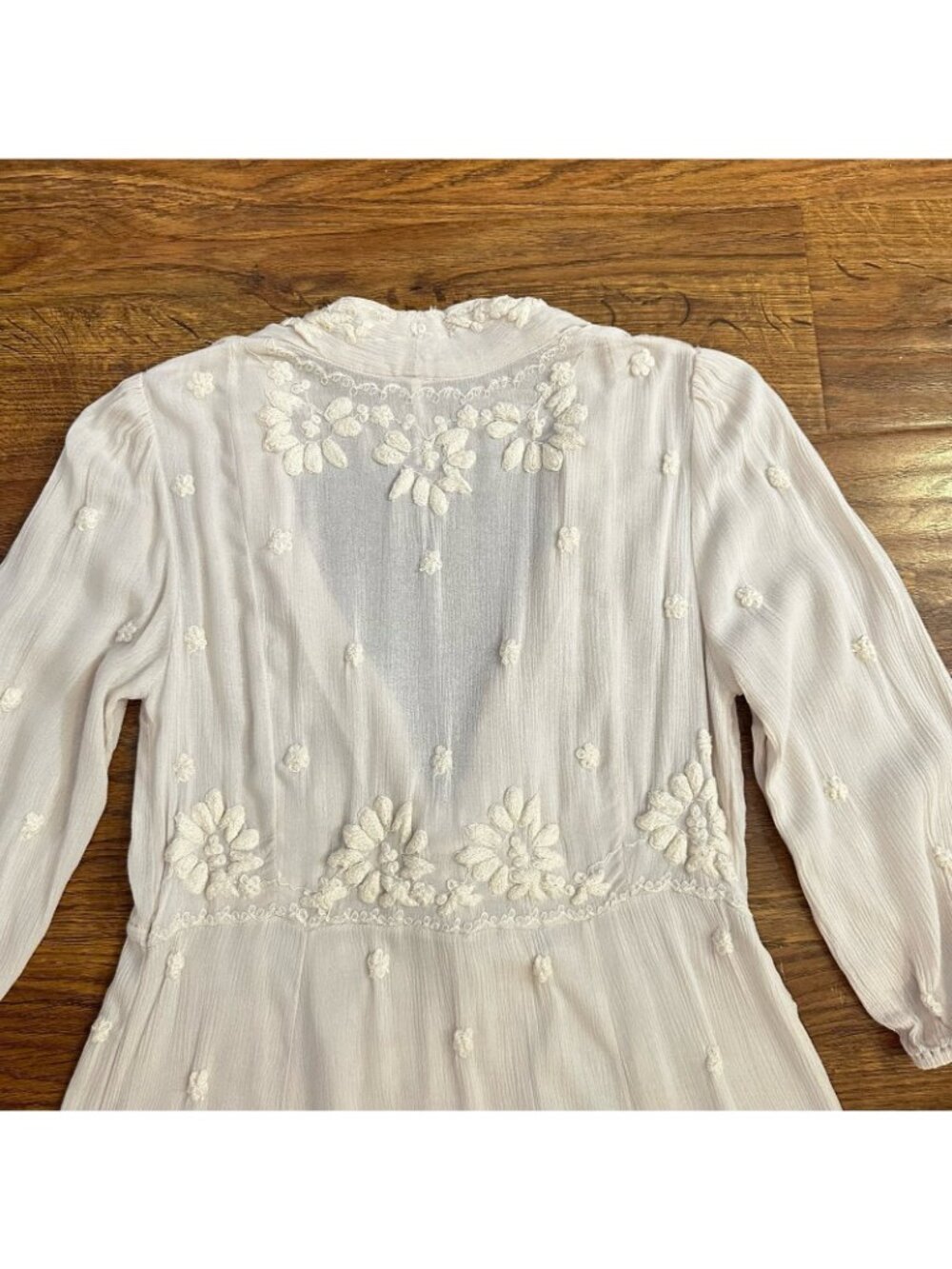 Free People Embroidered Fable Midi Dress - Picture 9 of 12